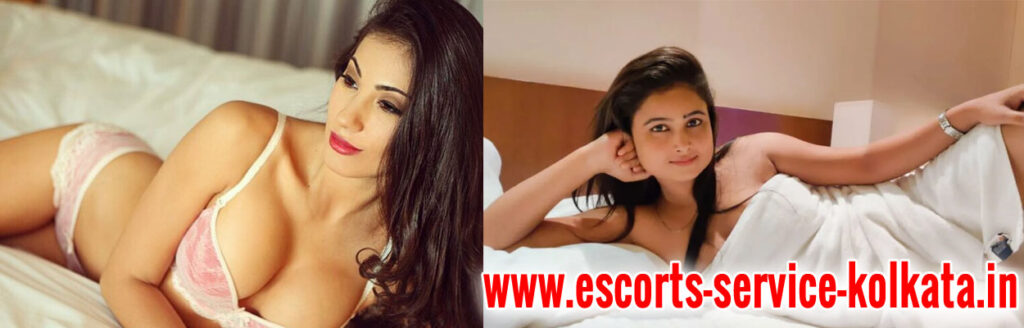 Sexy and beautiful Kolkata escorts in lingerie and on bed, offering premium Calcutta sex services with elegance and charm.